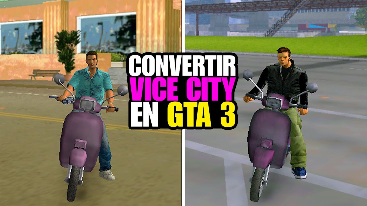Este Mod Convierte GTA Vice City en GTA 3
