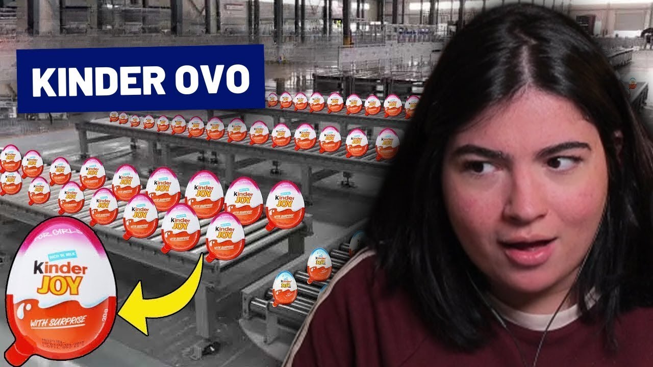 gordona reage como o KINDER OVO é feito