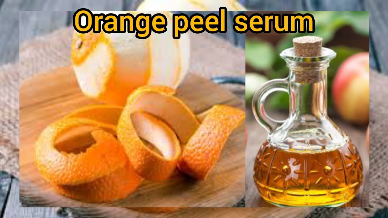Vitamin C Serum at Home || Orange Peel Serum for Glowing skin