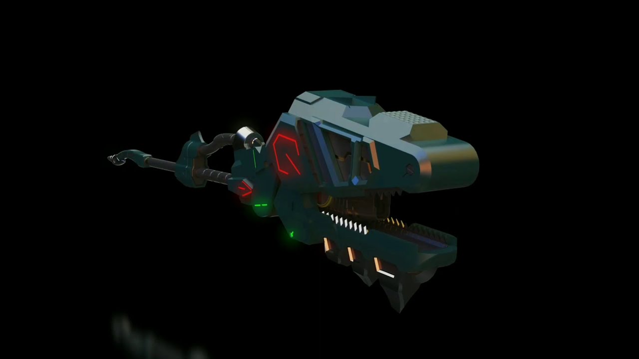[Solidworks] ガンダムバルバトス Barbatos Saw Hammer