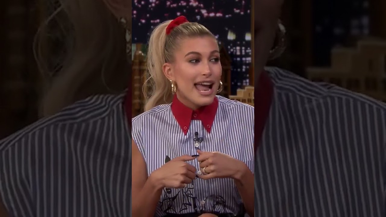#HaileyBieber showcases her trick for opening beer bottles. #shorts