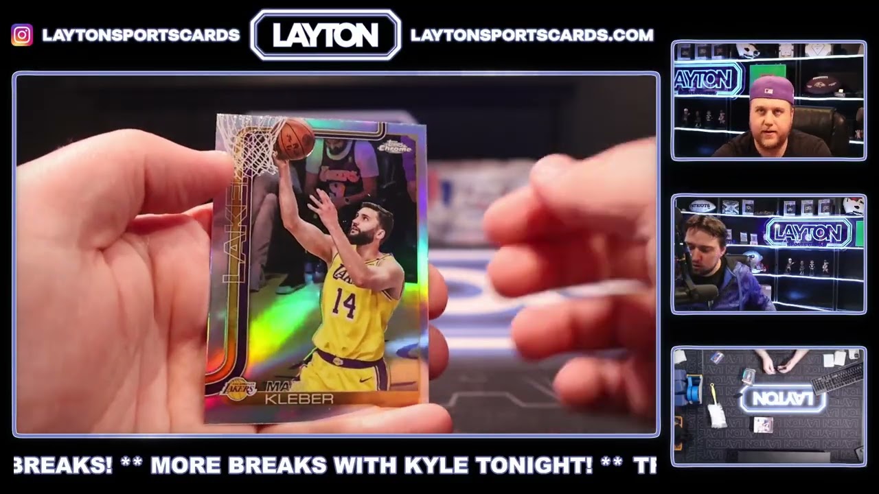 2025/26 TOPPS CHROME BASKETBALL JUMBO 2 BOX BREAK FOR JEFFREY H
