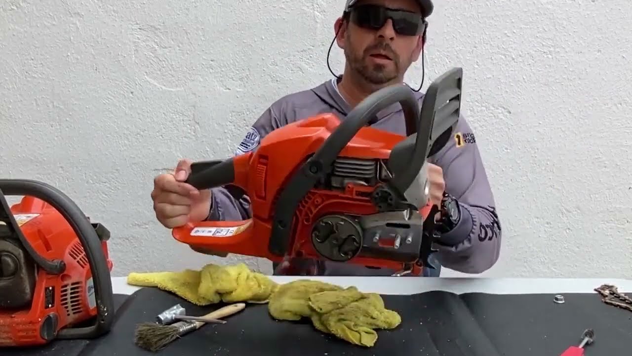 Como limpiar mi Motosierra?