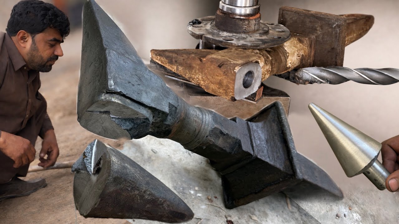 A Repairing Broken Blacksmith Anvil is a Life-Changing Feat of Mechanics in The World of Repairing…