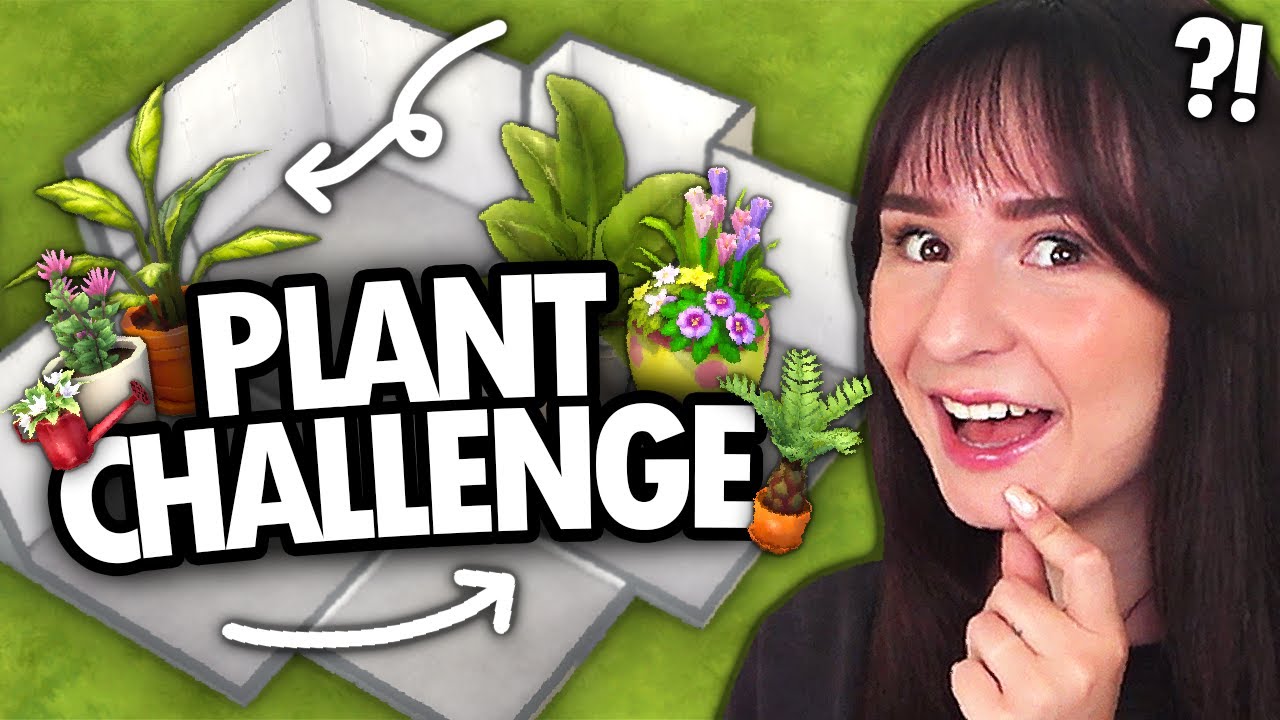 Every room is a different PLANT challenge in The Sims 4