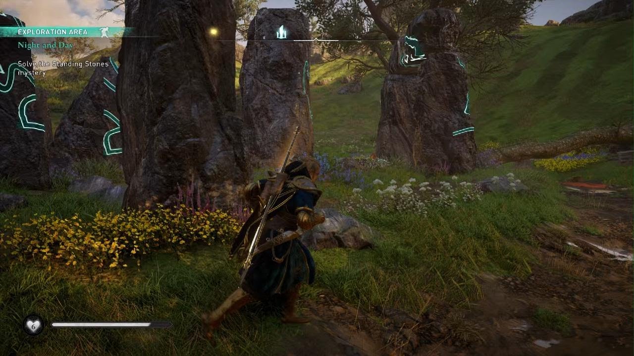 Assassin's Creed Valhalla | How to Solve Fairy Glen Standing Stones