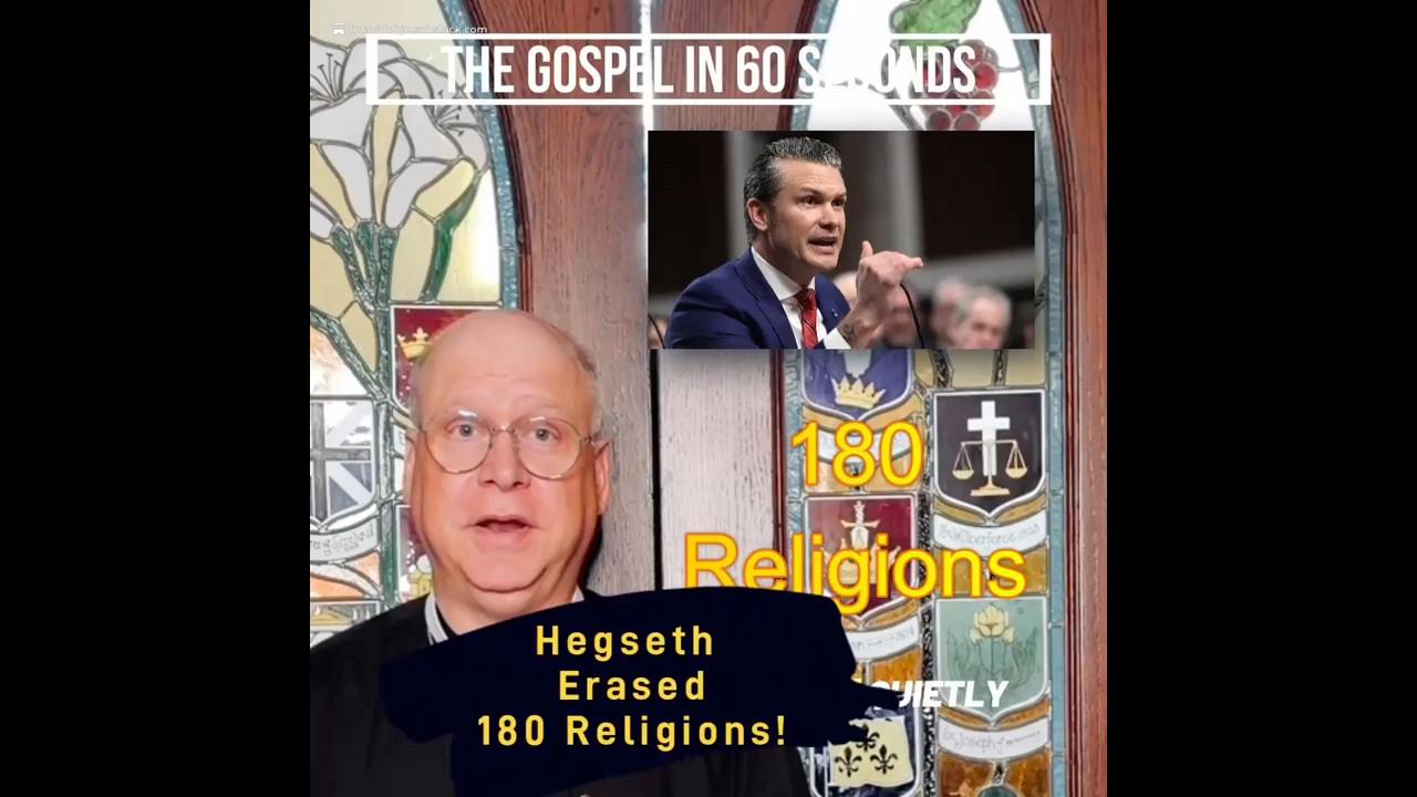 The Pentagon Just Cut the Military's Religions From 211 to 31