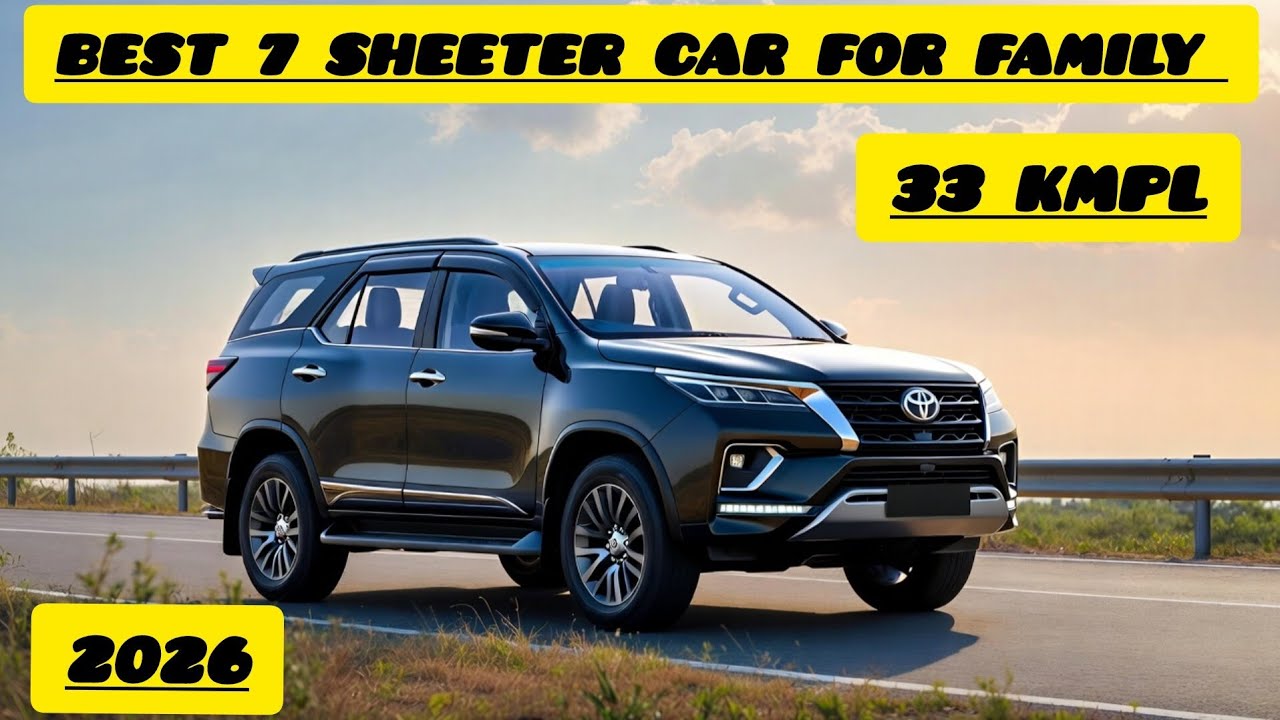 Top 10 Best 7 Seater Cars in India 2026 | Mileage, Safety, Comfort Review