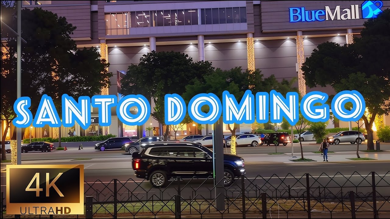 Night Tour in Santo Domingo / 4K 60fps HDR / Arc of the Sun