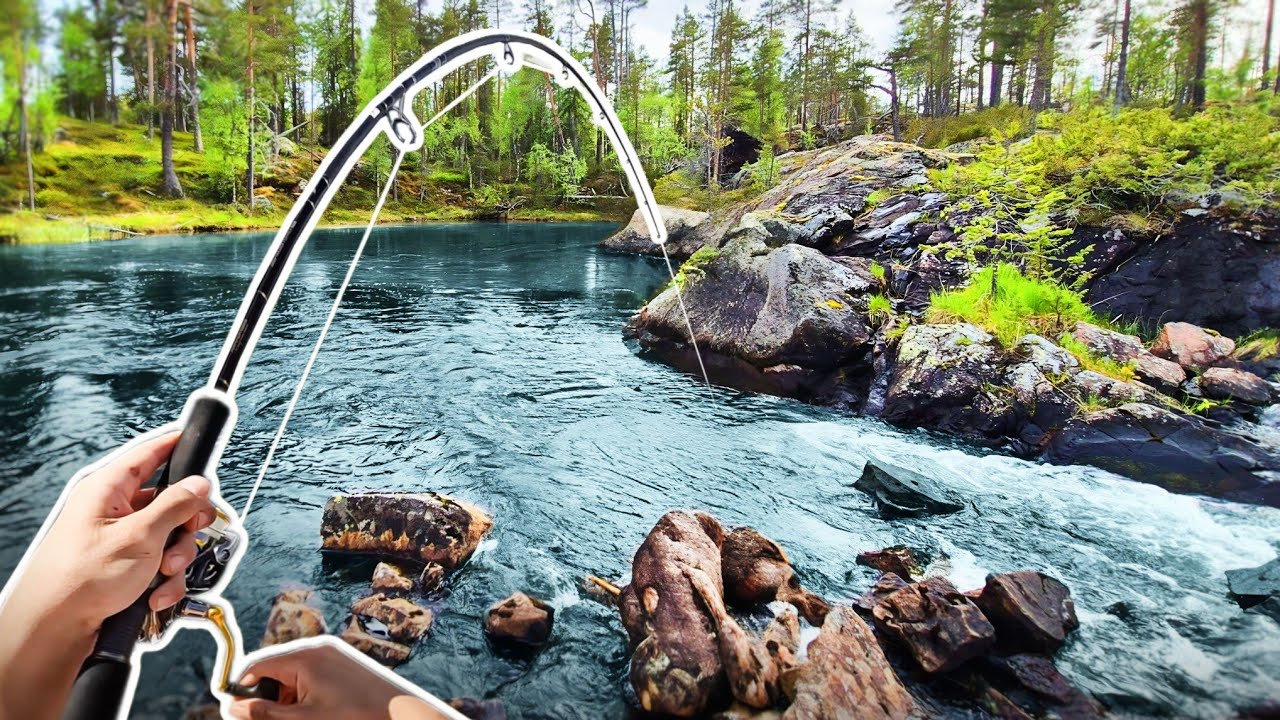 FISKE I ETT GÖMT PARADIS‼️Mitt Ute I Ingestans - Two Hunters