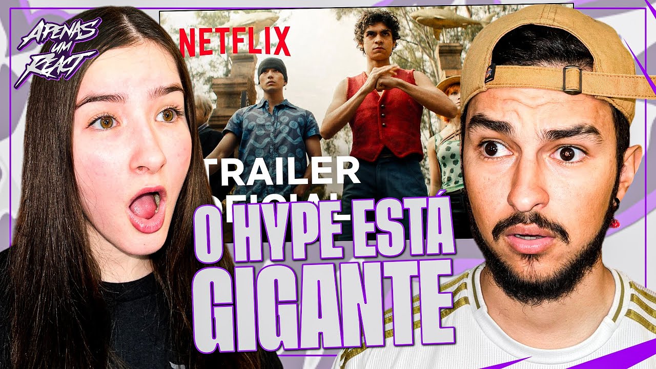 Apenas uma live | React ao trailer de One Piece | Netflix (One Piece) #45