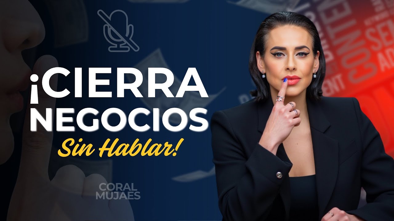 C&oacute;mo una empresaria cierra negocios sin decir una sola palabra.