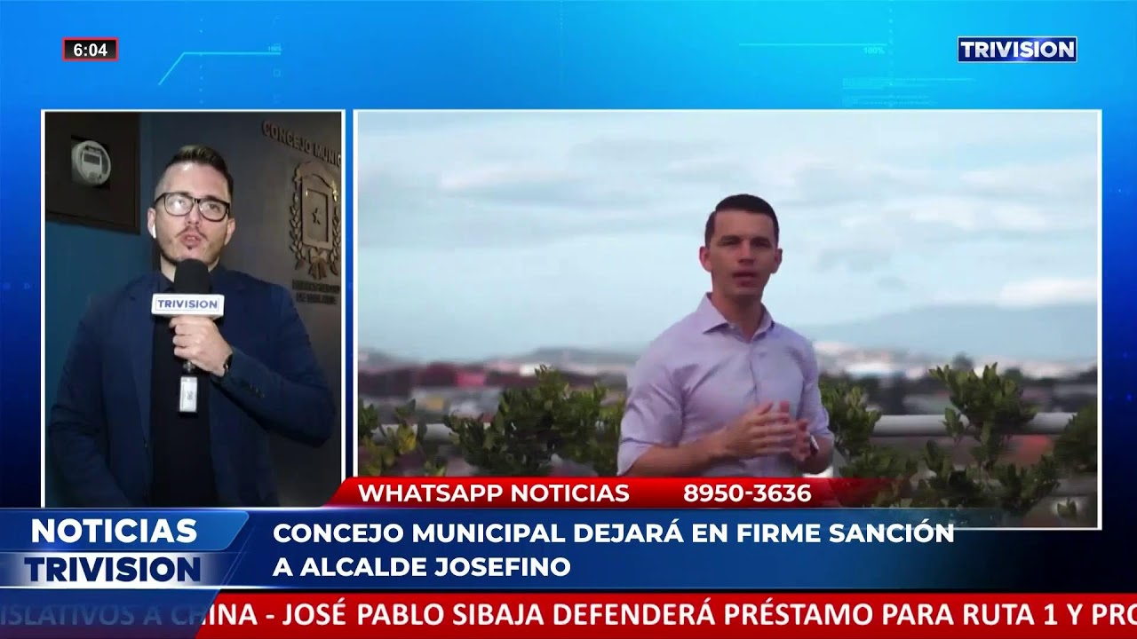 Concejo Municipal de San José conocerá y dejará en firme la sanción contra el alcalde, Diego Miranda