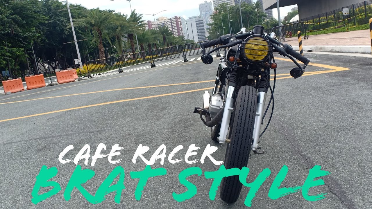 Brat Style Cafe Racer Build | TMX 125 Review | Bike Experience