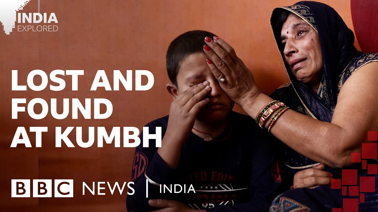 Kumbh Mela: Lost and found at the world's biggest gathering | BBC News India