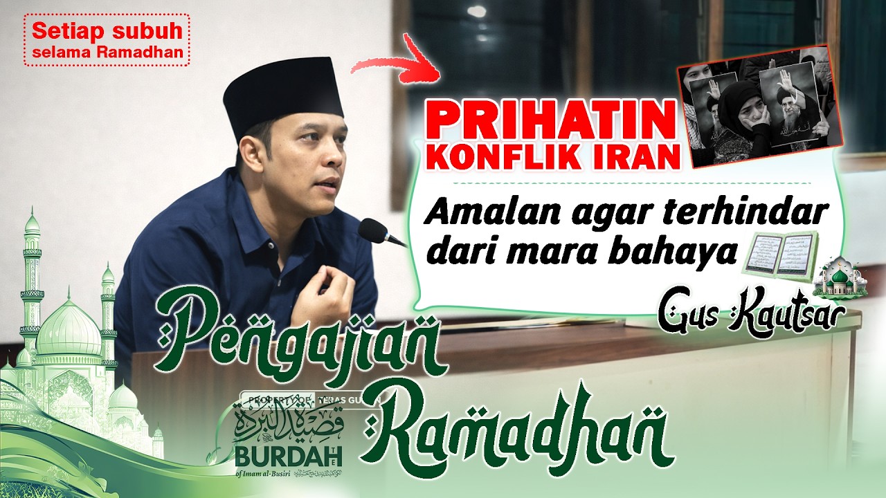 KESEDIHAN GUS KAUTSAR - Tanggapi kekacauan dunia #alfalah #guskautsar