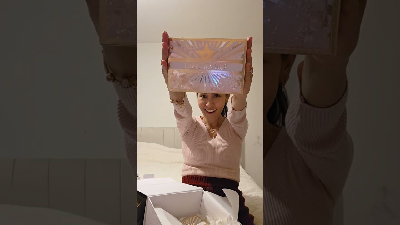 Dior Christmas 2025 🎁 Unboxing The Pink Glow Gift Set & Couture Palette ✨️