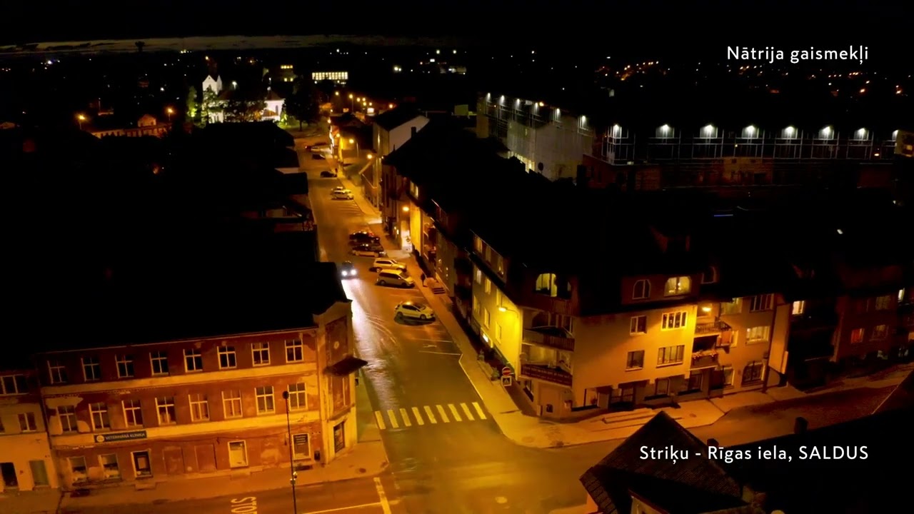 LED ielu apgaismes risinājums  / LED road lighting solution
