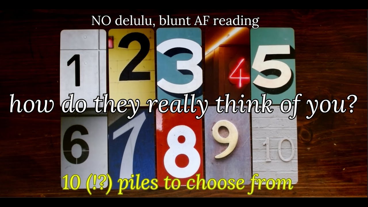 No Delulu | Pick-A-Card | How Do They ACTUALLY Think of You?! | All Signs Long Reading
