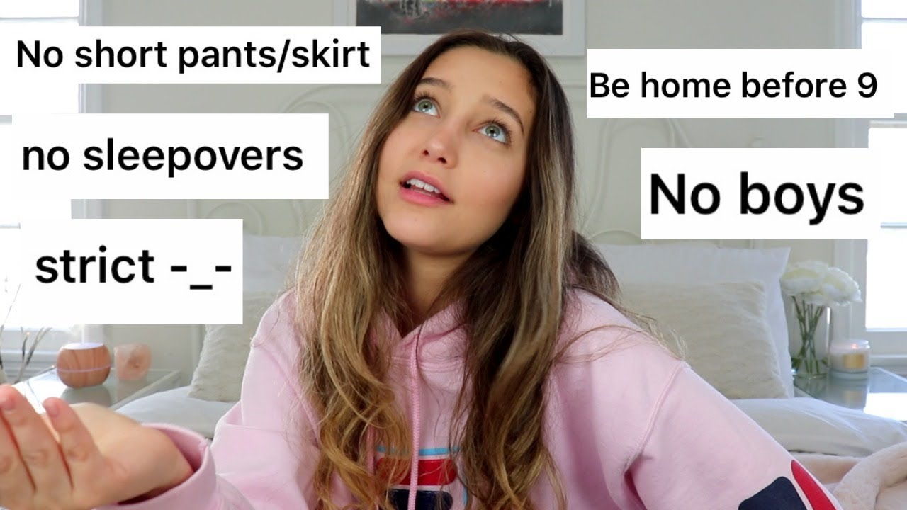 рос в семье строгих родителей-иностранцев с их странными правилами.