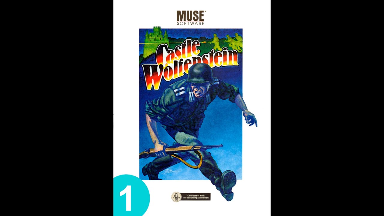Castle Wolfenstein 1981. Прохождение. Часть 1