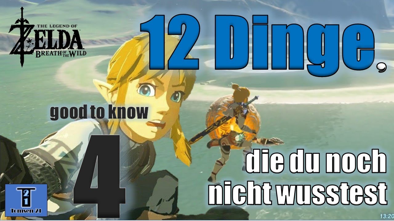 Good to Know #4 12 Dinge, die du noch nicht wusstest / Zelda BOTW