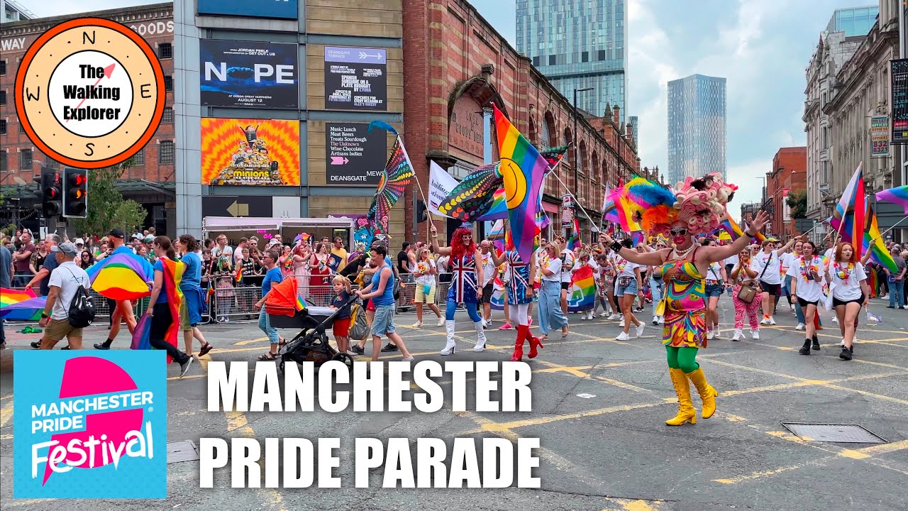 Manchester Pride Parade 2022 - Highlights 🌈 #MarchForPeace #ManchesterPride