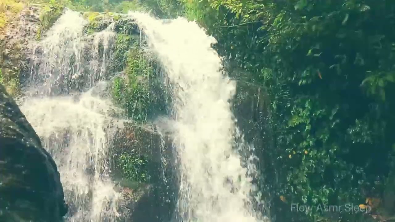 Natural Waterfall Sounds for Deep Sleep 🌊 | Relaxing ASMR to Relieve Stress