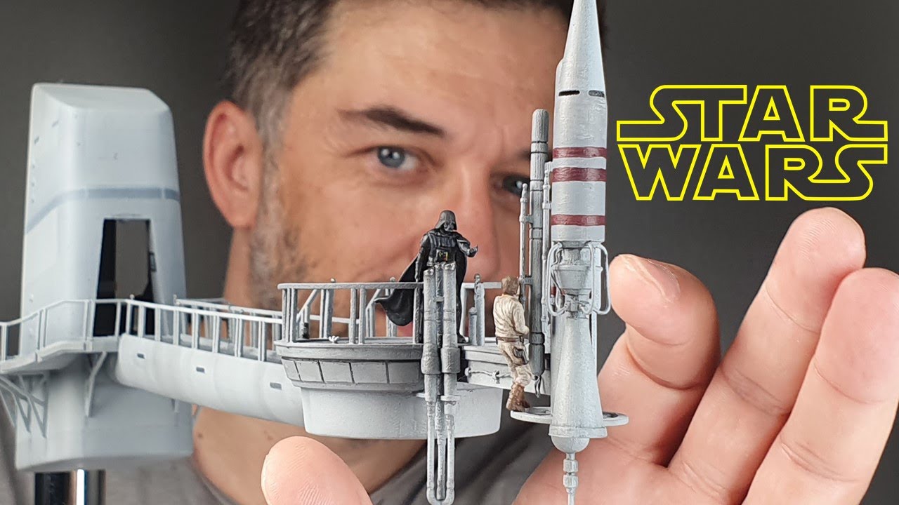 How I Built the Legendary ‘I Am Your Father’ Scene from Star Wars in Miniature
