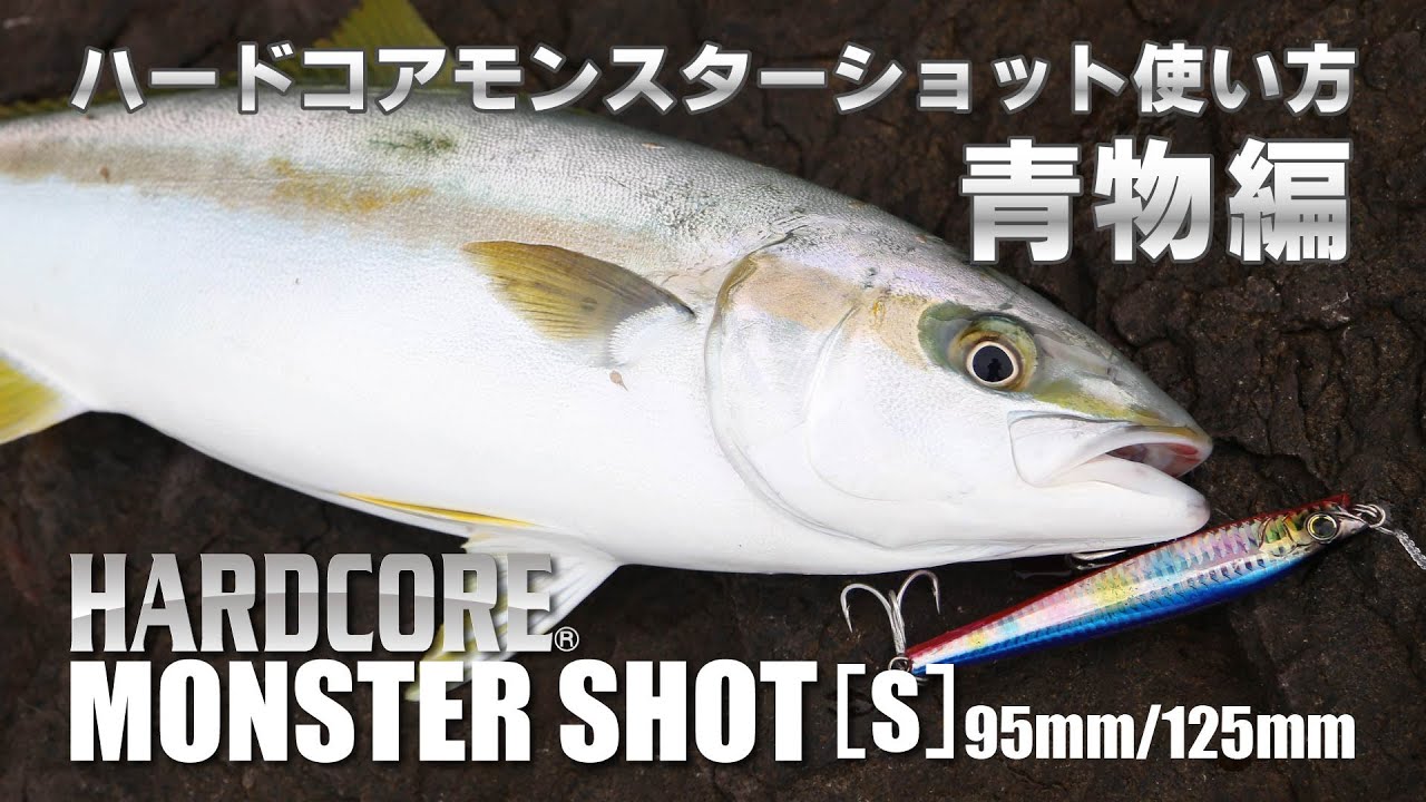 ワンピッチジャークでヒラマサ連発！ ハードコア モンスターショットの使い方・青物編(919)