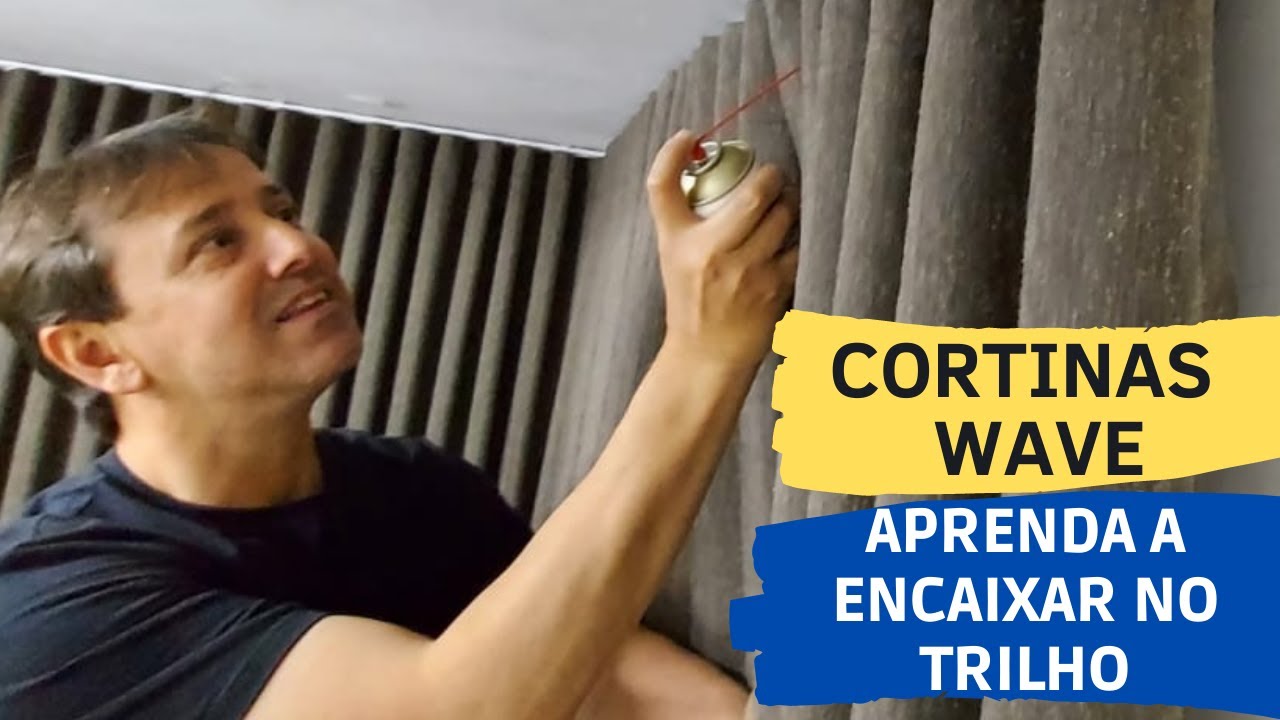Como colocar a Cortina no Trilho Max ou Tubo Max Suisso, tb conhecido como Varão Suisso Suiço