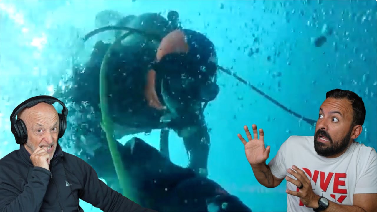 Divers React to divers having panic attacks underwater
