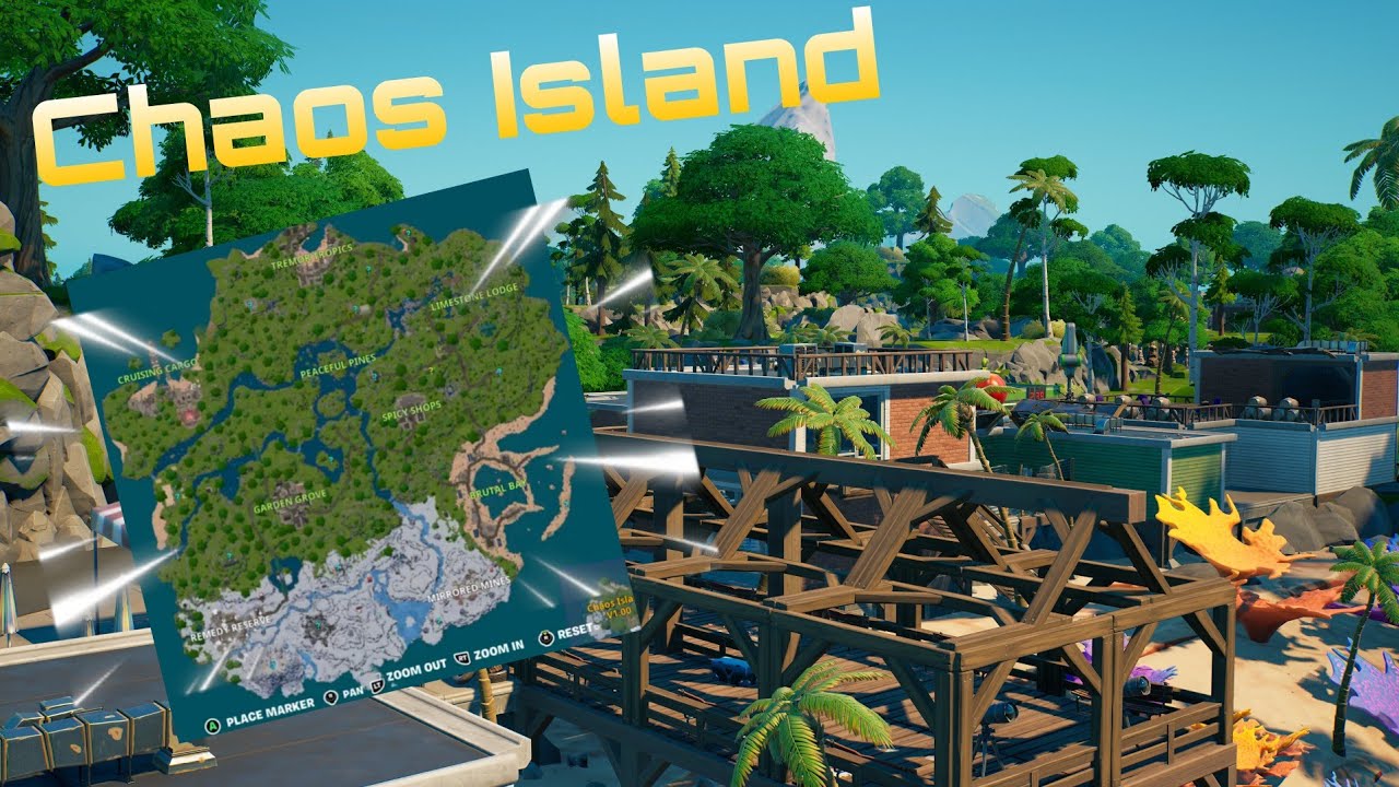 Chaos Island Review! Is it the best modular br? ( Fortnite Creative BR Review #2 )