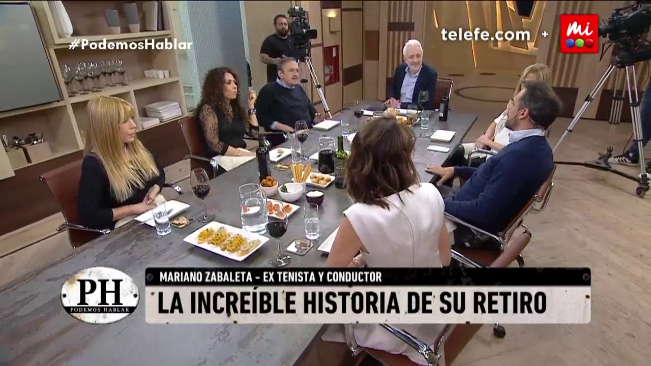 El increíble retiro del tenis de Mariano Zabaleta en pleno partido - PH Podemos Hablar