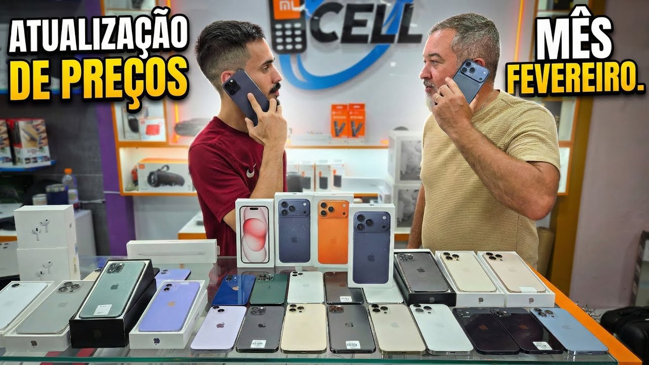 QUEDA DE PREÇO NO IPHONE 17 E 17 PRO MAX - ATUALIZAÇÃO DE PREÇOS.