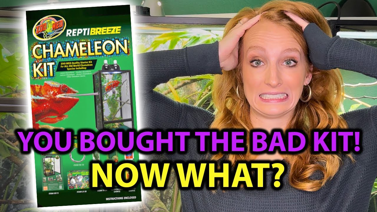 How to fix the Zoo Med chameleon kit