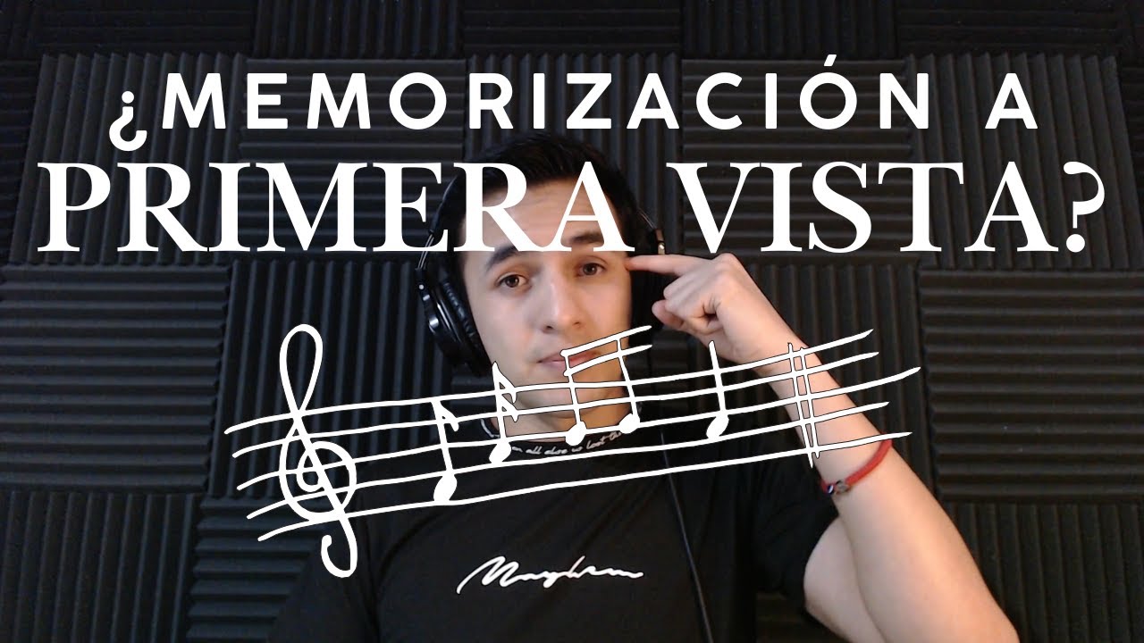 Aprende cómo memorizar partituras a primera vista