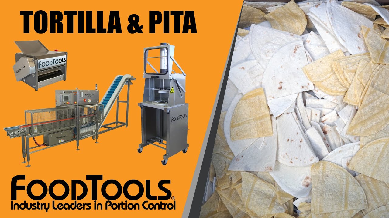 Tortilla & Pita Cutting Machines - Flatbread Portioning Equipment - FoodTools