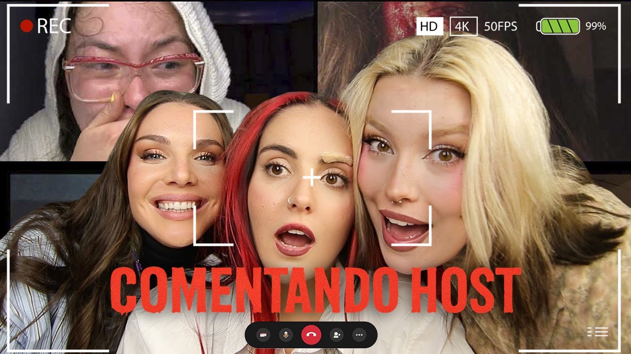 COMENTANDO HOST | ft Julia e Inés 🎃🎄