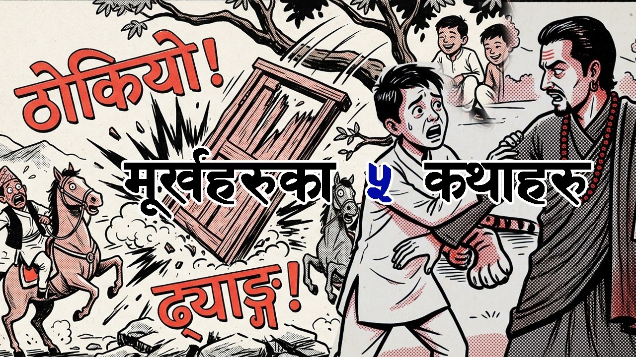 मूर्खहरुका कथाहरु । पाँच रोचक र रमाइला मूर्खका कथाहरु । Stories of Stupidity । Interesting Tales
