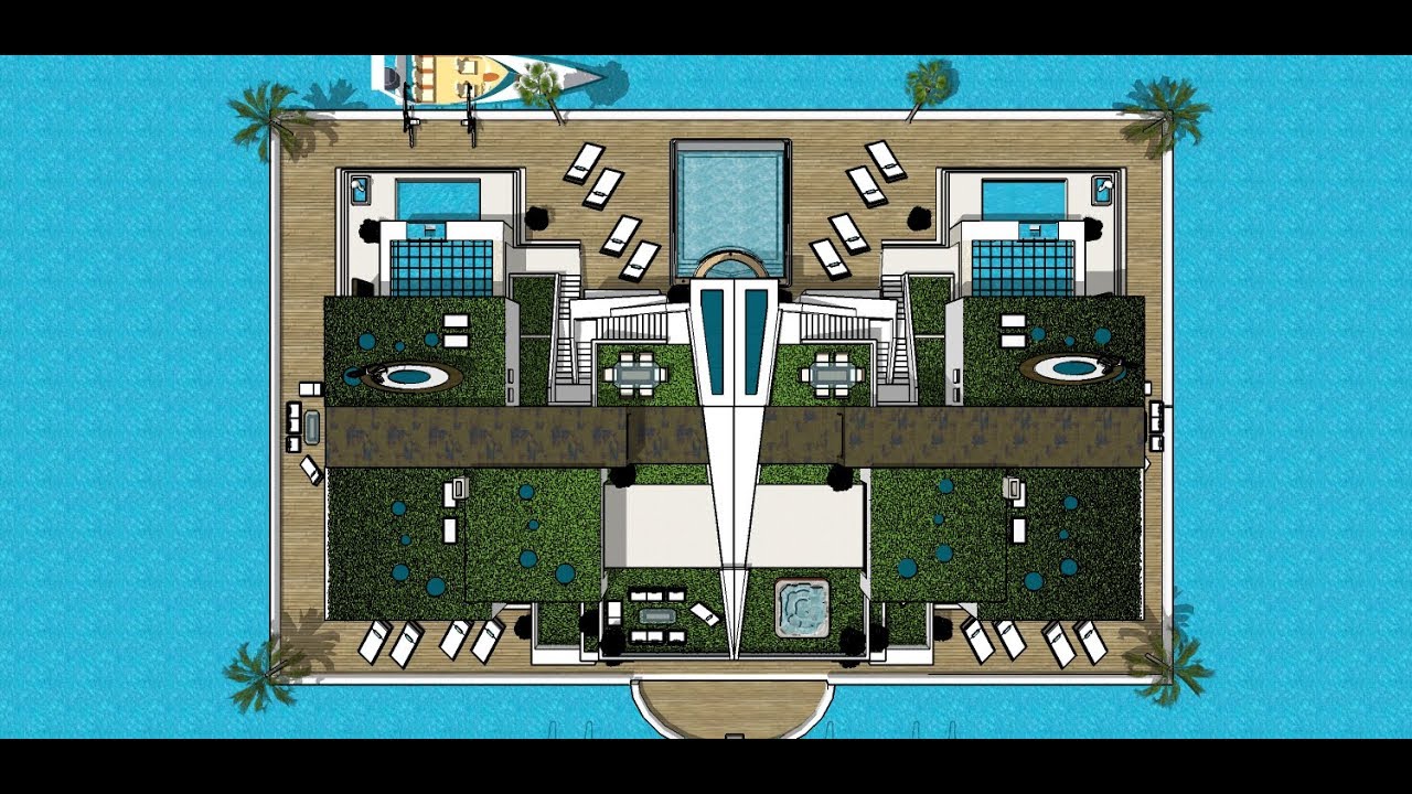 lyxhus australien blondinbella k&auml;ndisars lyxhus villa arkitekthus arkitektur modell