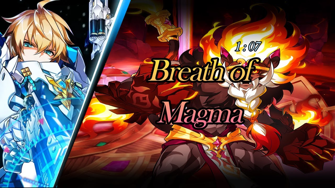 [Elsword KR/엘소드] 페이탈 팬텀 마그마의 숨결 3인 1:07 / Fatal Phantom Breath of Magma(23-1)
