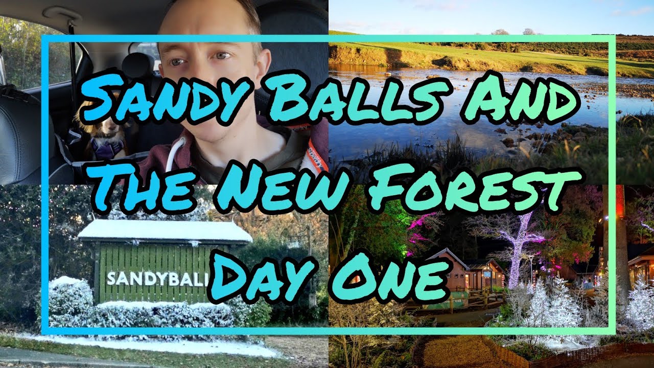 Sandy Balls and the New Forest | Day One | Travel day, room tour and exploring #travel #vlog
