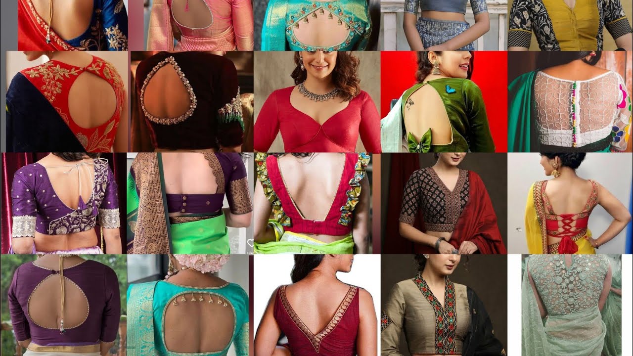 💯 New model beautiful blouse design 2025 / trendy blouse back design / latest designer blouse 2025