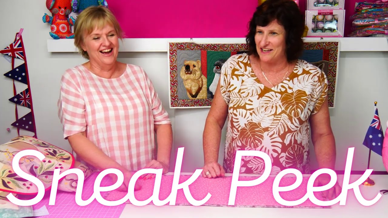 Australian Machine Embroidery Designs - Sweet Talk with Sweet Pea