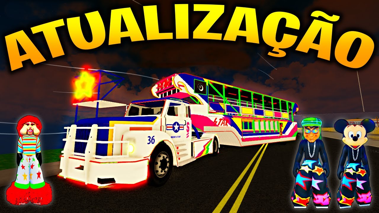 ATUALIZAÇÃO Nova CARRETA FURACÃO Nova PRAÇA no Melhor jogo da carreta da alegria com Fofão no Roblox