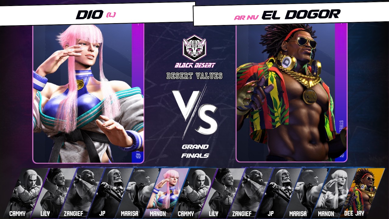 Desert Values Vol. 3 SF6 GF - DIO vs AR NV | El Dogor