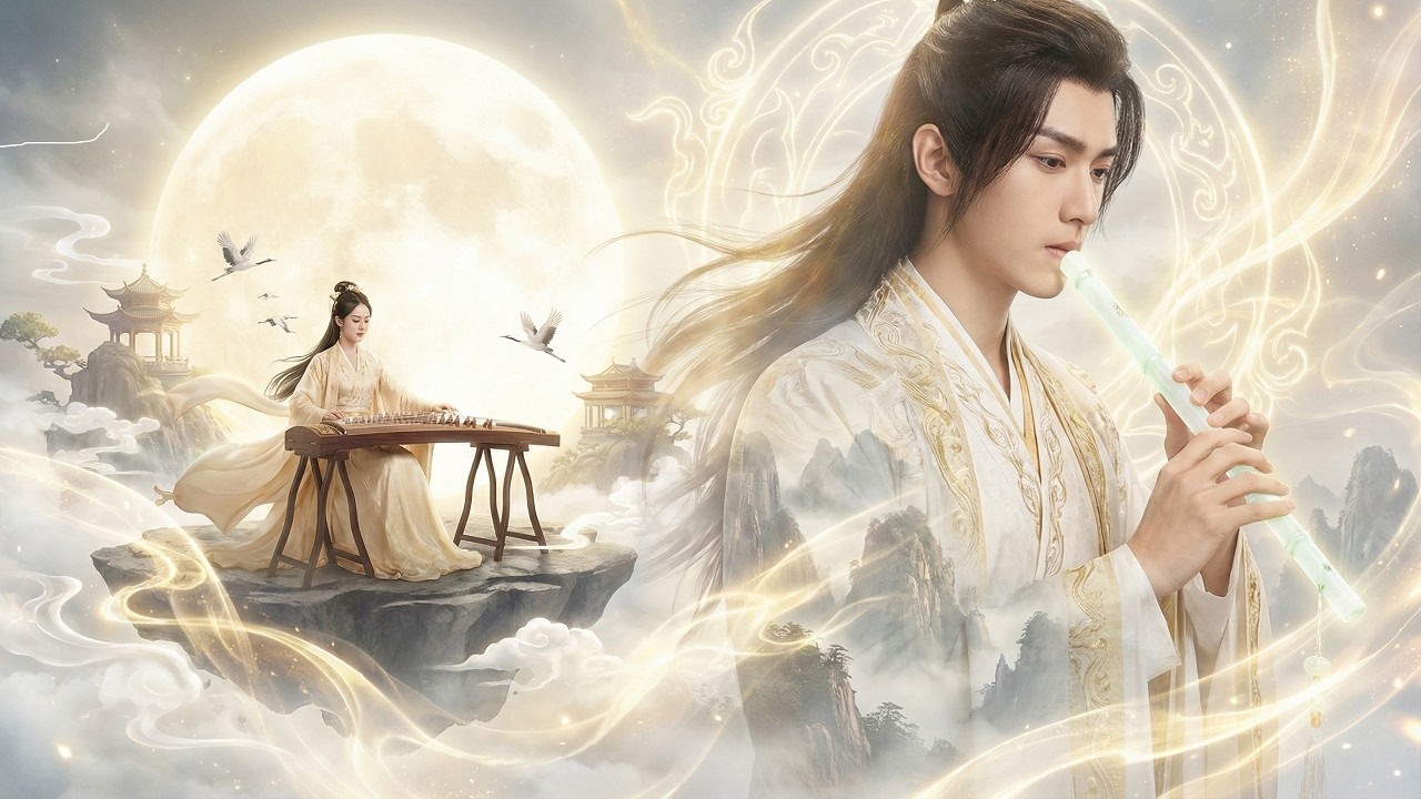 Chinese Zen Music: Jade Flute & Guzheng | Deep Sleep, Celestial Healing & Relaxing Music