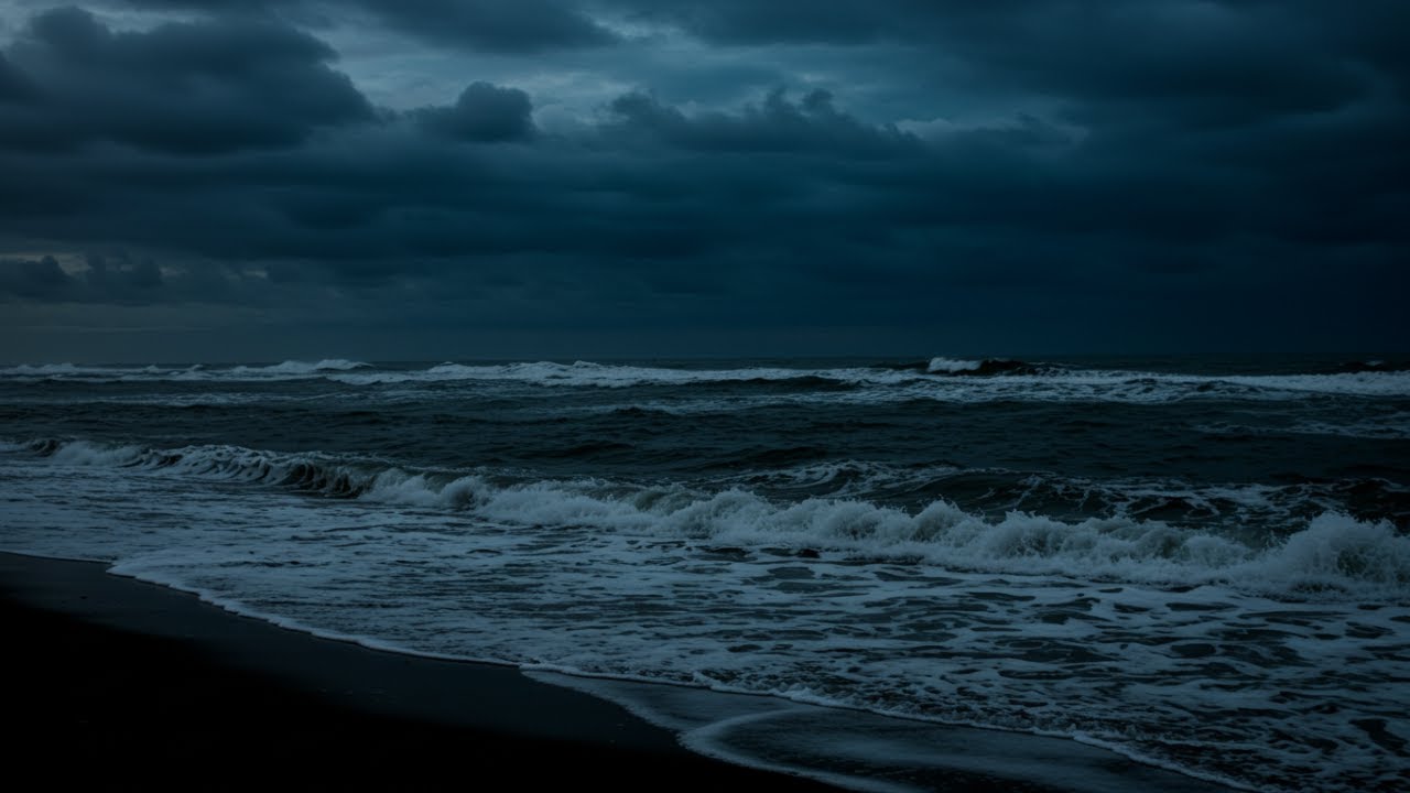 Relaxing Sea Sounds – White Noise Waves for Sleep & Stress Relief (8H)