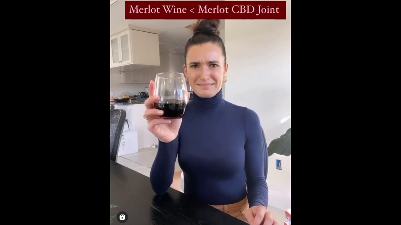 Merlot CBD Joint Over Merlot Wine any day!